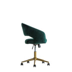 Kildare Swivel Chair Green Velvet