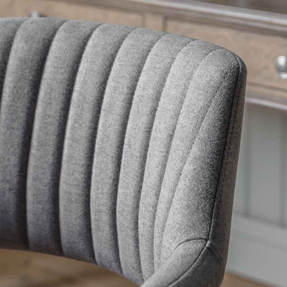 Dundee Swivel Chair Grey