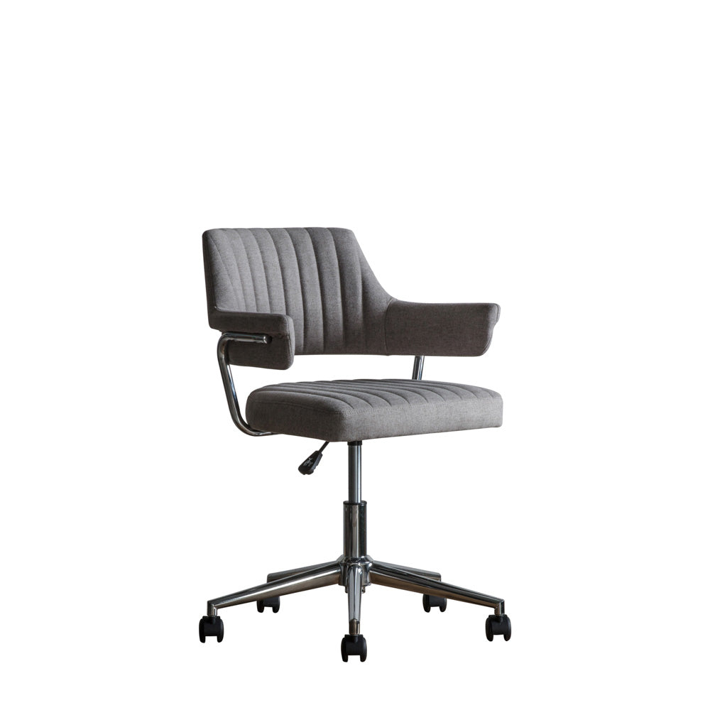 Dundee Swivel Chair Grey