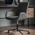 Atlanta Swivel Chair Charcoal