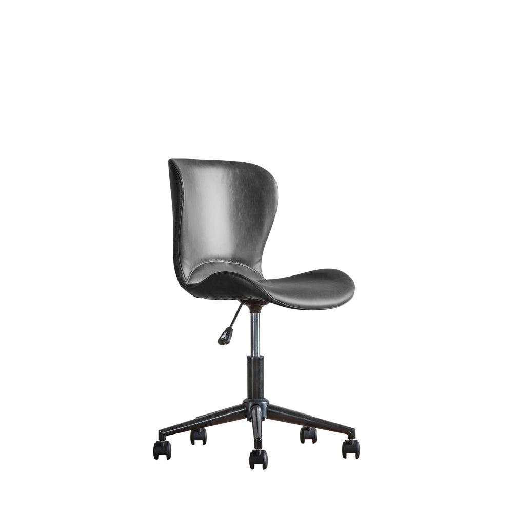 Hannover Swivel Chair Charcoal