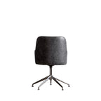 Lublin Swivel Chair Antique Ebony