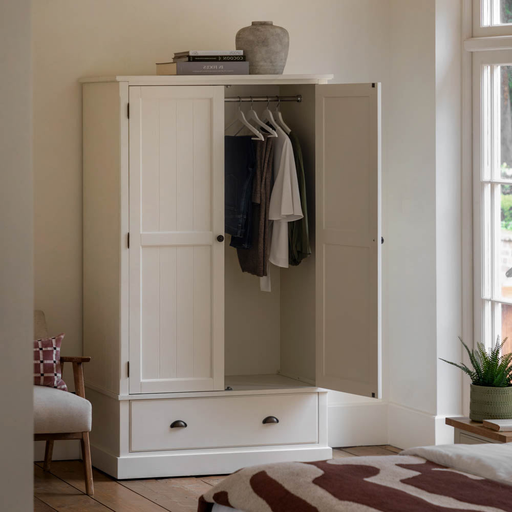 Oxford Wardrobe White