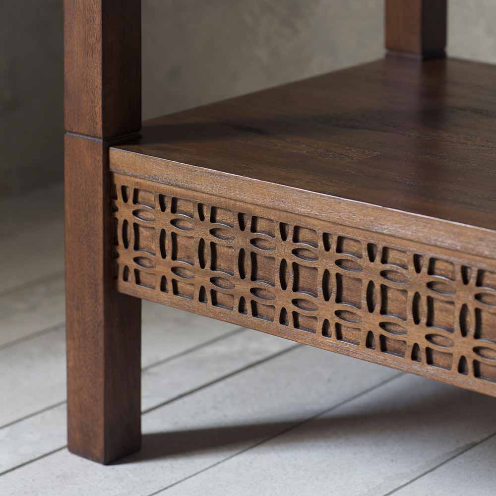 Aswan Retreat Open Wardrobe Brown Mango