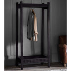 Aswan Retreat Open Wardrobe Black