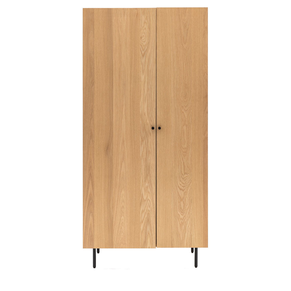 Didcot 2 Door Wardrobe Natural