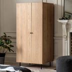 Didcot 2 Door Wardrobe Natural