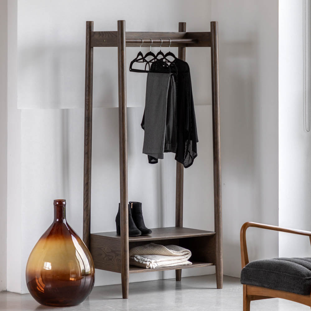 Bremen Open Wardrobe Smoked