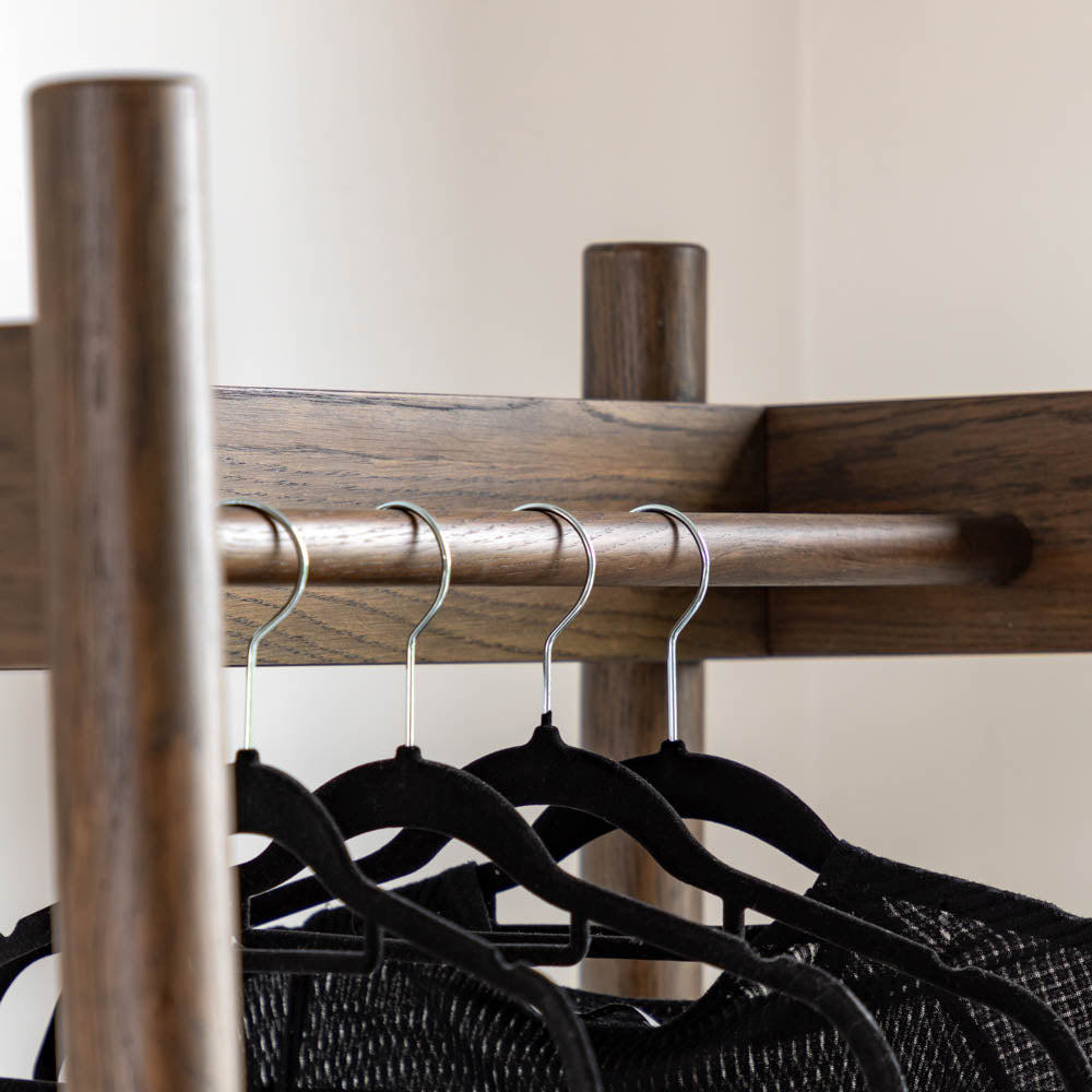 Bremen Open Wardrobe Smoked