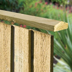 Grange CAPNGFE Feather Edge Capping Rail 1.83m - Green