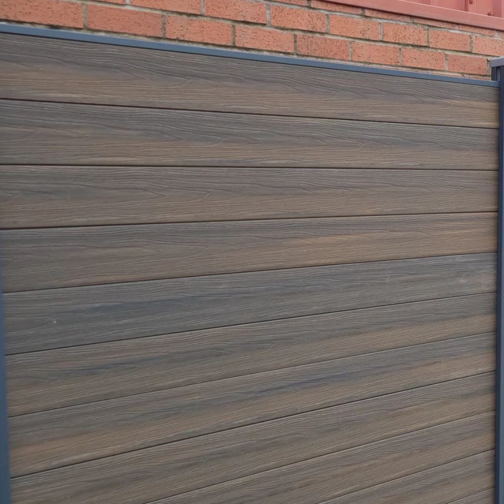 EasyFit Composite Fence Panel - Walnut
