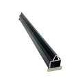 EasyFit Aluminium Fencing Rail Top - Black