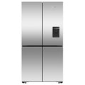 Fisher & Paykel Series 7 Contemporary RF605QNUVX1 Wifi Connected Plumbed Frost Free American Fridge Freezer - Stainless Steel