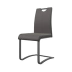 Gabi Dining Chair Grey With Grey Frame - Pack Of Four