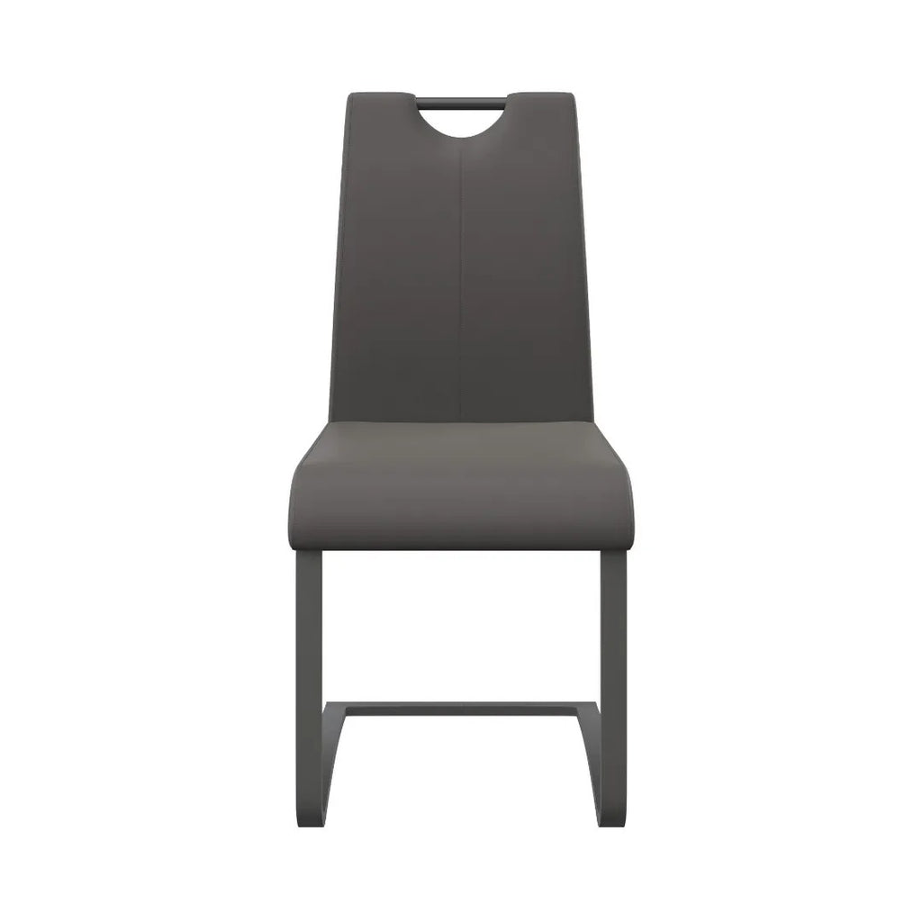 Gabi Dining Chair Grey With Grey Frame - Pack Of Four