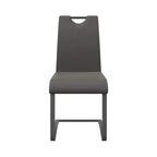 Gabi Dining Chair Grey With Grey Frame - Pack Of Four