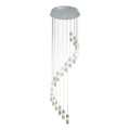 Galileo 20 Light Cluster Pendant Polished Chrome Crystal LED - 2M Drop<br>Crystal