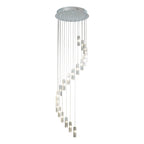 Galileo 20 Light Cluster Pendant Polished Chrome Crystal LED - 2M Drop<br>Crystal