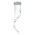 Galileo 20 Light Cluster Pendant Polished Chrome Crystal LED - 3M Drop<br>Crystal