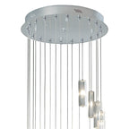 Galileo 20 Light Cluster Pendant Polished Chrome Crystal LED - 3M Drop<br>Crystal