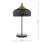 Griffith Grey Faux Silk Tapered Drum Shade 30cm<br>Grey