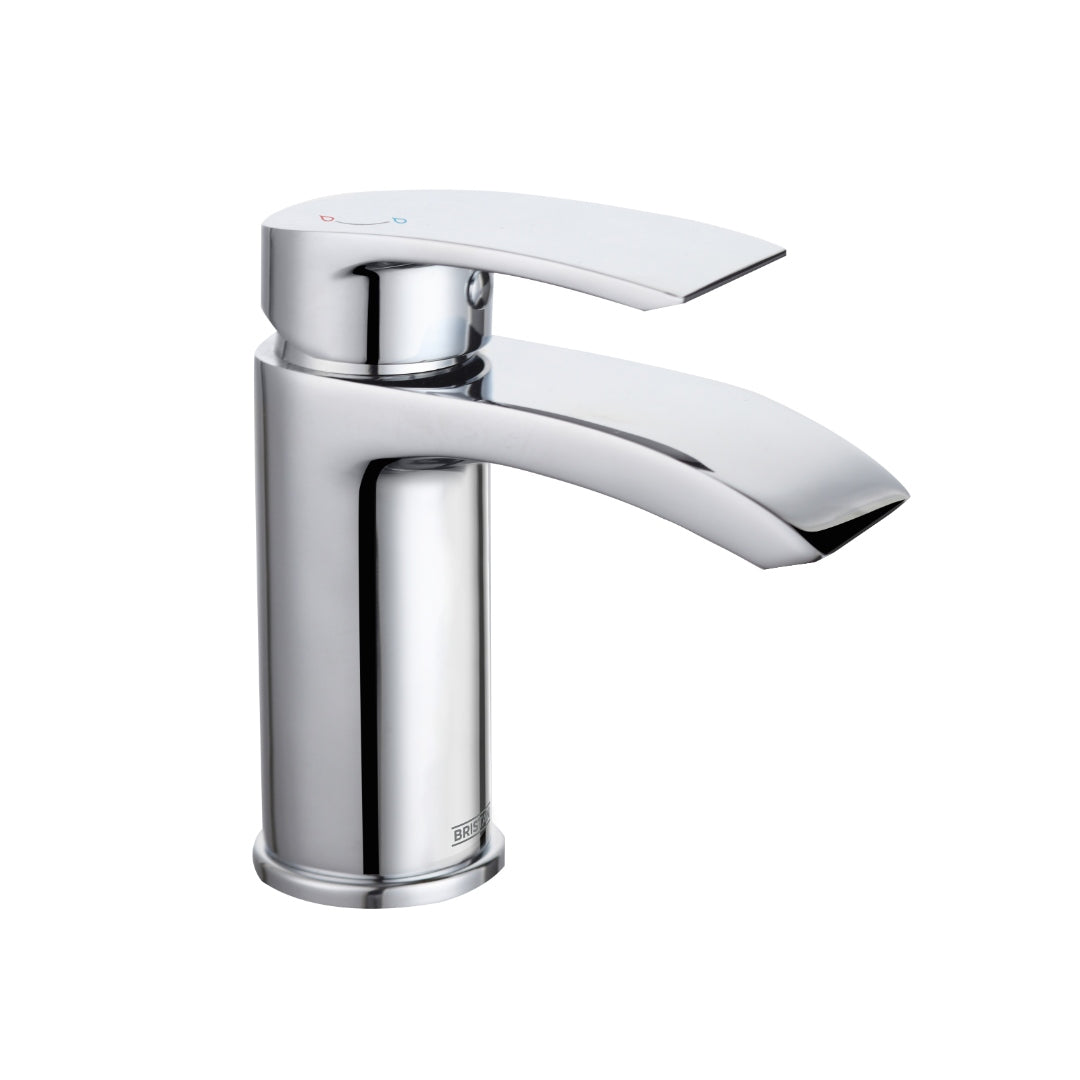 Bristan Gild Eco Start Basin Mixer with Clicker Waste - Chrome