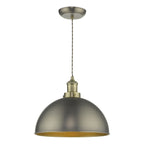 Governor Pendant Antique Chrome Antique Brass<br>Antique Chrome