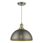 Governor Pendant Antique Chrome Antique Brass<br>Antique Chrome