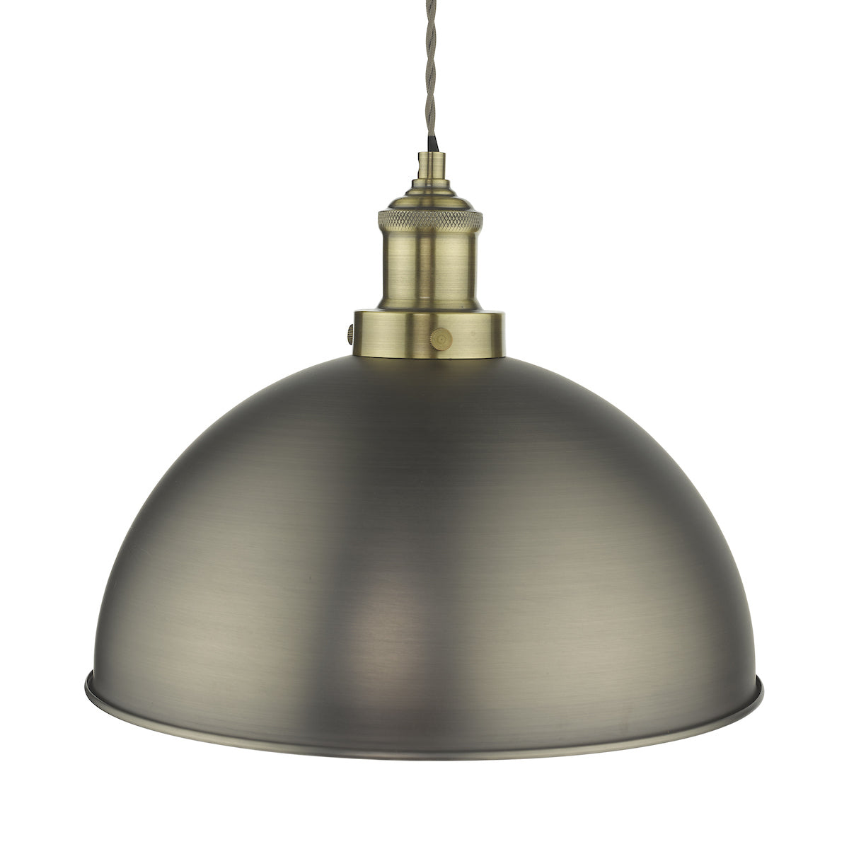 Governor Pendant Antique Chrome Antique Brass<br>Antique Chrome