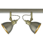 Governor 4 Light Bar Spotlight Antique Chrome Antique Brass<br>Antique Chrome