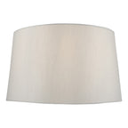 Griffith Grey Faux Silk Tapered Drum Shade 30cm<br>Grey