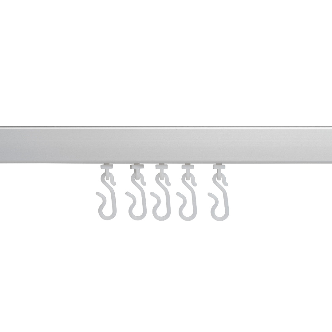 Croydex Profile 800 Standard Rail Straight - Chrome