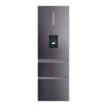Haier HTW5618EWMP 59.5cm 60/40 Frost Free Fridge Freezer - Dark Inox