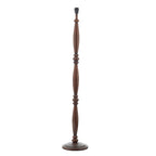 Hayward Floor Lamp Dark Wood Base Only<br>Wood Effect