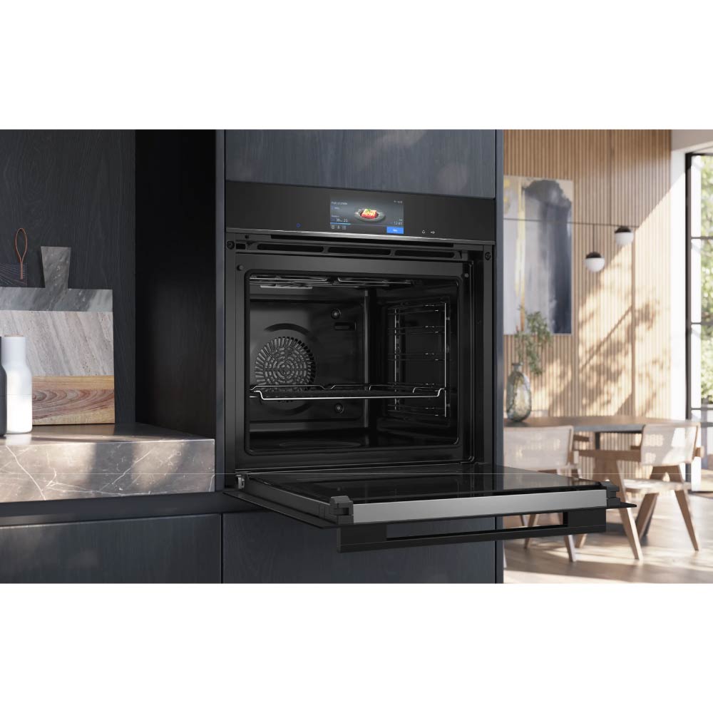 Siemens IQ-700 HB778G3B1B Built In Electric Single Oven – Black