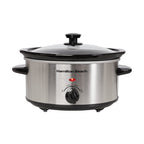 Hamilton Beach HBSC040S 'The Comfort Cook' 3.5L Slow Cooker-Silver