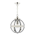 Heath 1 Light Pendant Polished Nickel<br>Polished Nickel
