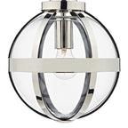 Heath 1 Light Pendant Polished Nickel<br>Polished Nickel