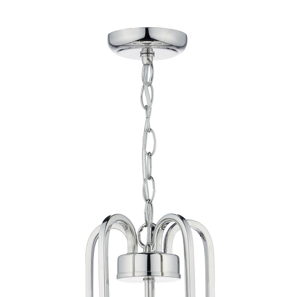 Heythrope 5 Light Pendant Polished Nickel<br>Polished Nickel
