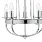 Heythrope 5 Light Pendant Polished Nickel<br>Polished Nickel