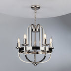 Heythrope 5 Light Pendant Polished Nickel<br>Polished Nickel