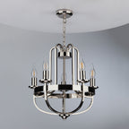 Heythrope 5 Light Pendant Polished Nickel<br>Polished Nickel
