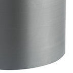 Hilda Grey Faux Silk Drum Shade 12cm<br>Grey