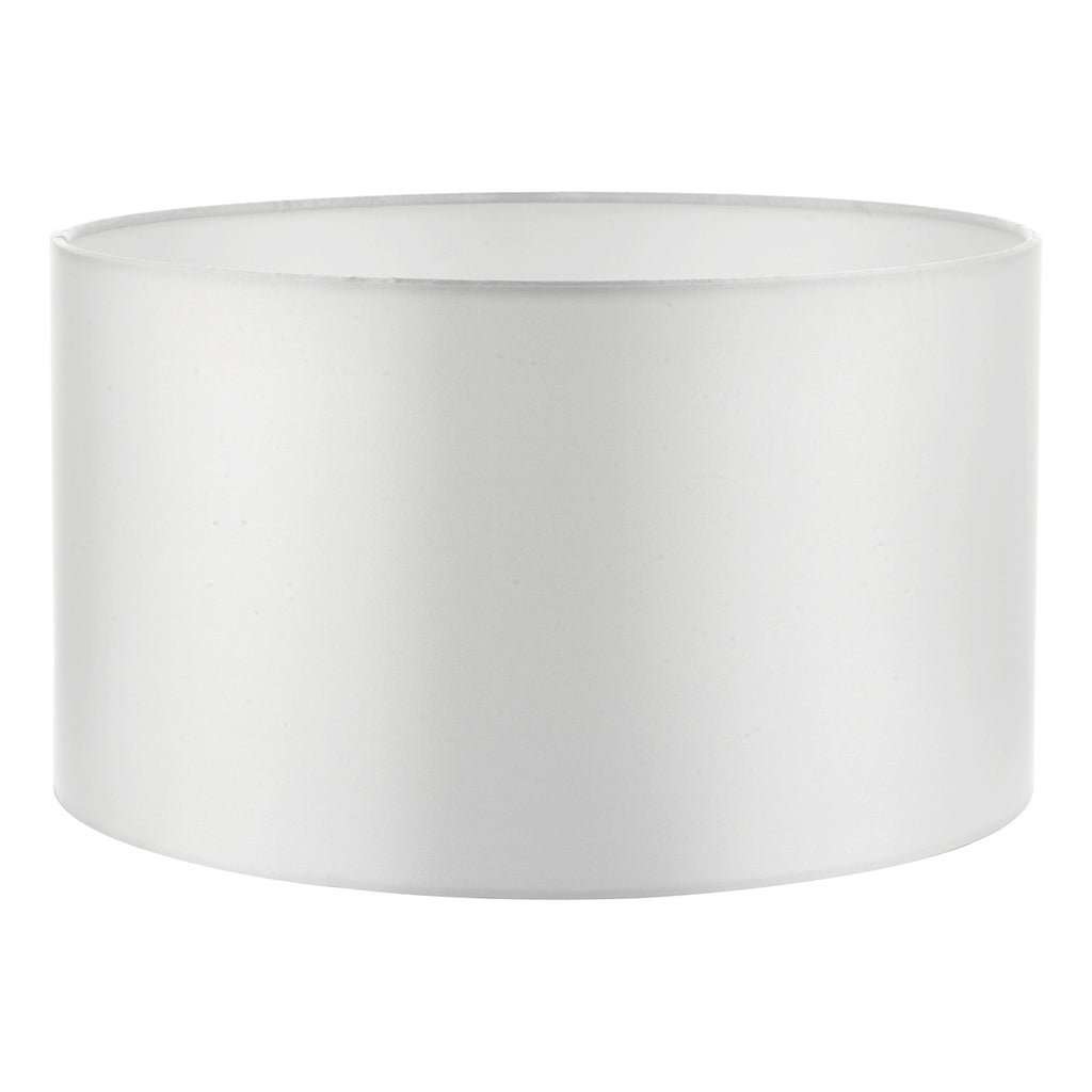 Hilda Ivory Faux Silk Drum Shade 30cm<br>Ivory