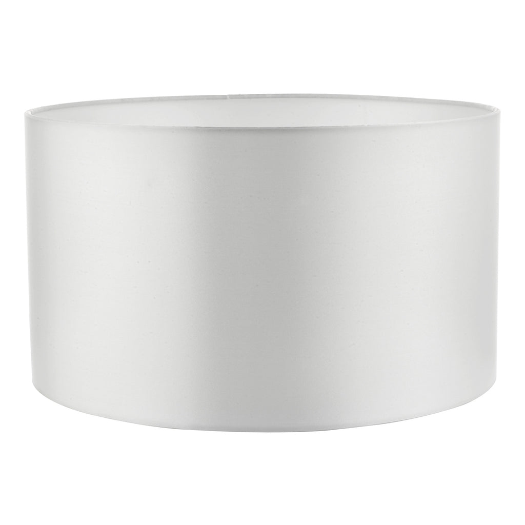 Hilda Ivory Faux Silk Drum Shade 35cm<br>Ivory