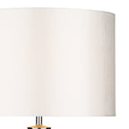 Hinton Table Lamp Polished Chrome Crystal With Shade <br>Crystal