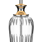 Hinton Table Lamp Polished Chrome Crystal With Shade <br>Crystal