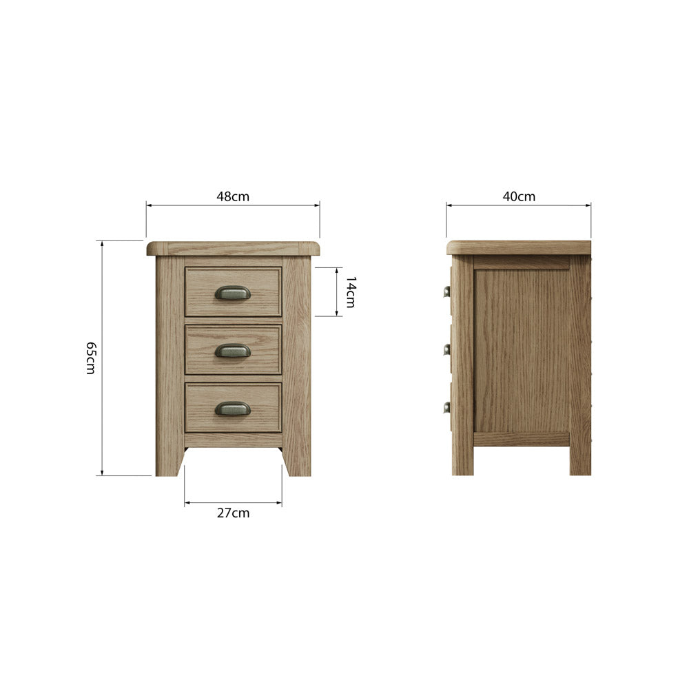 Bordeaux Large Bedside Cabinet