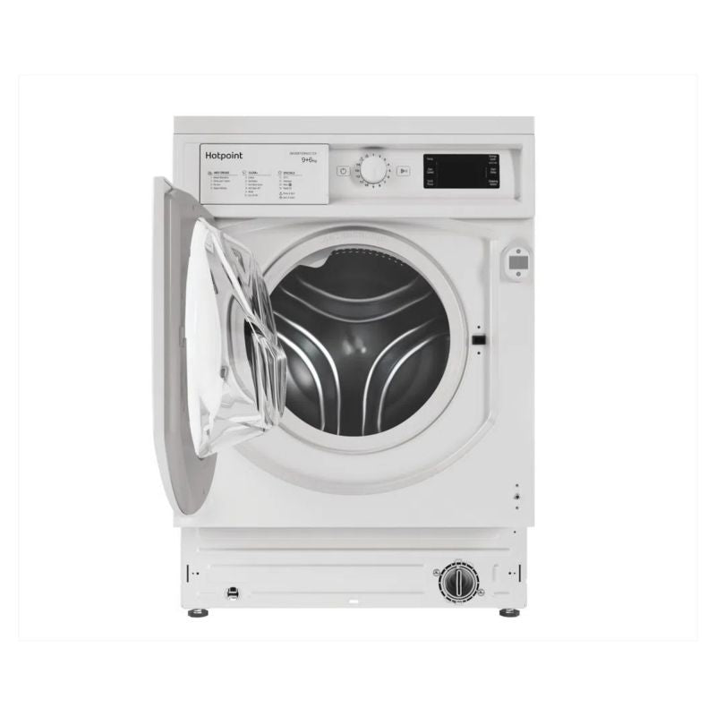 Hotpoint BIWDHG961485 9kg/6kg 1400 Spin Integrated Washer Dryer - White