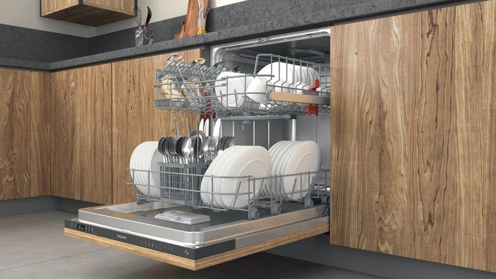 Hotpoint H2IHKD526UK Integrated Full Size Dishwasher - 14 Place Settings